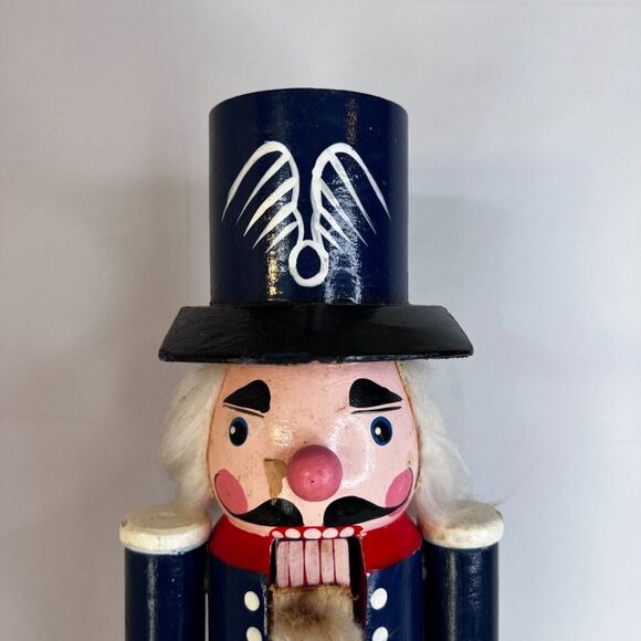 Nutcracker Doll Decorative Christmas Holiday Wooden Figurine Toy Soldier 19.5" - Picture 8 of 16